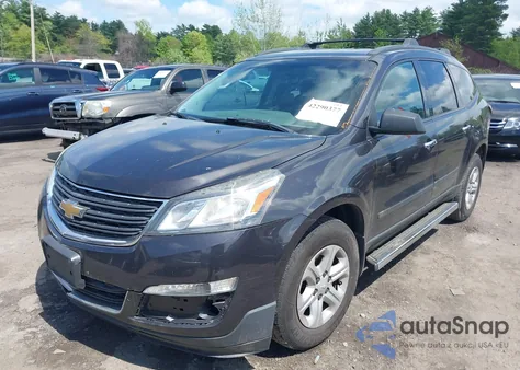 2014 Chevrolet Traverse Ls из США, поврежденный, VIN 1GNKVFKD7EJ219110